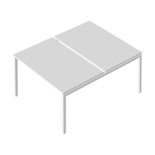 Сдвоенный стол на металлокаркасе RM-4(x2)+F-44M Rio Project