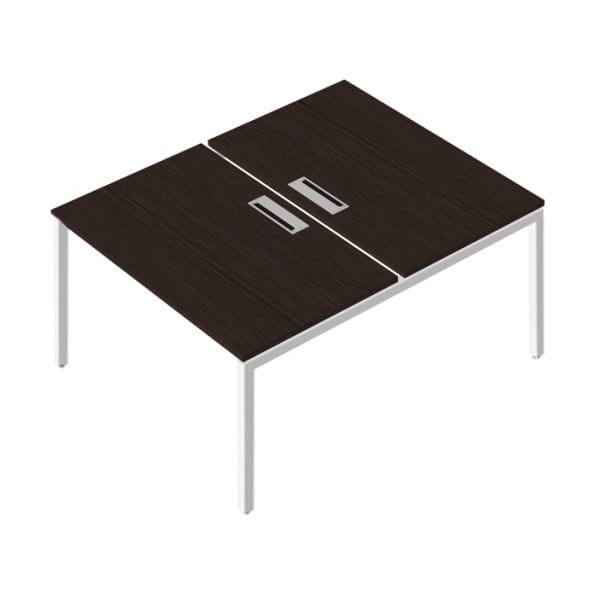 Сдвоенный стол с люком на металлокаркасе RM-4.1(x2)+F-44M Rio Project