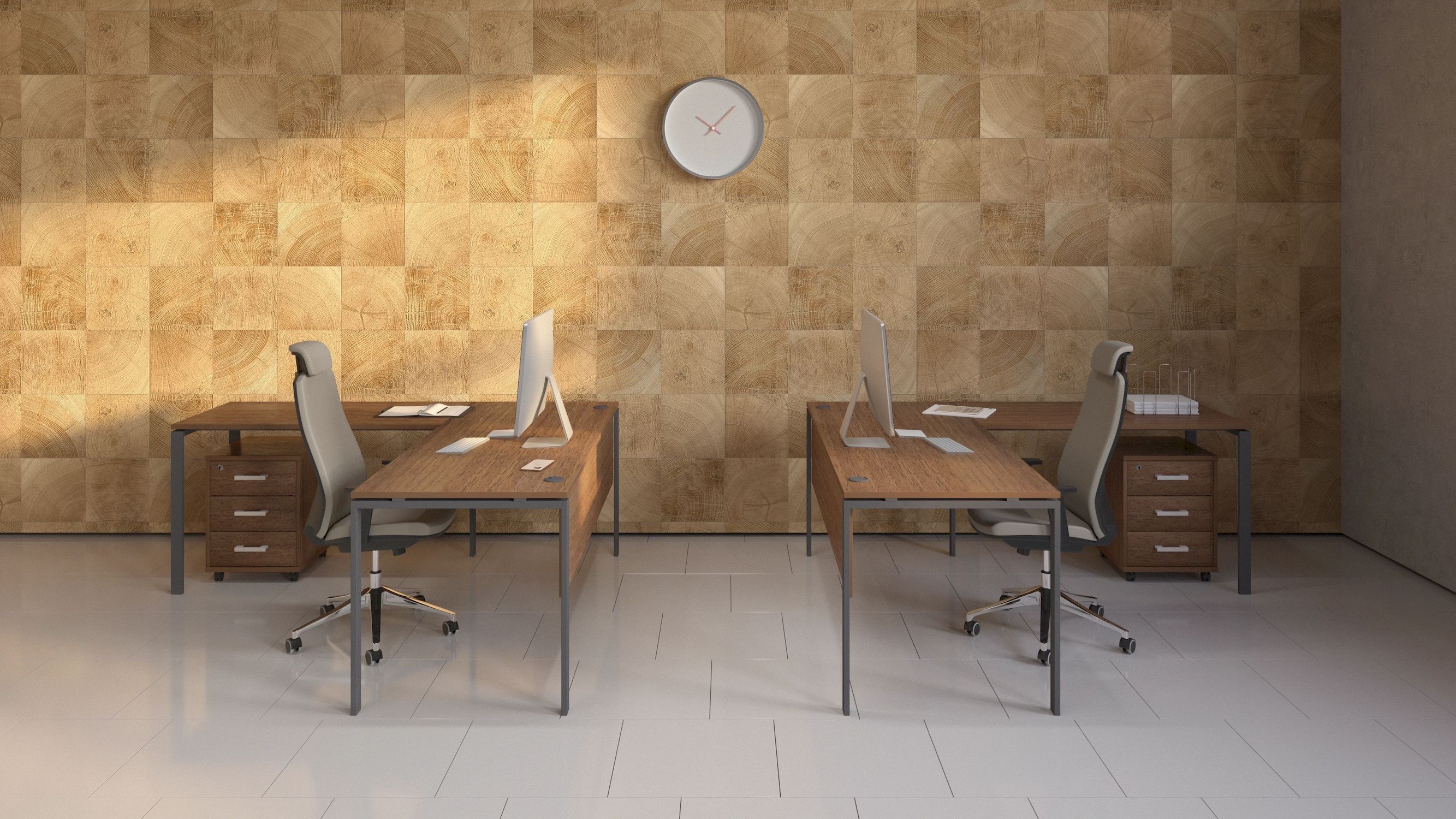 Стол эргономичный арго а-206. Тумба арго ат-03. Тумба арго ат-10. 60 серый. Техно арго.